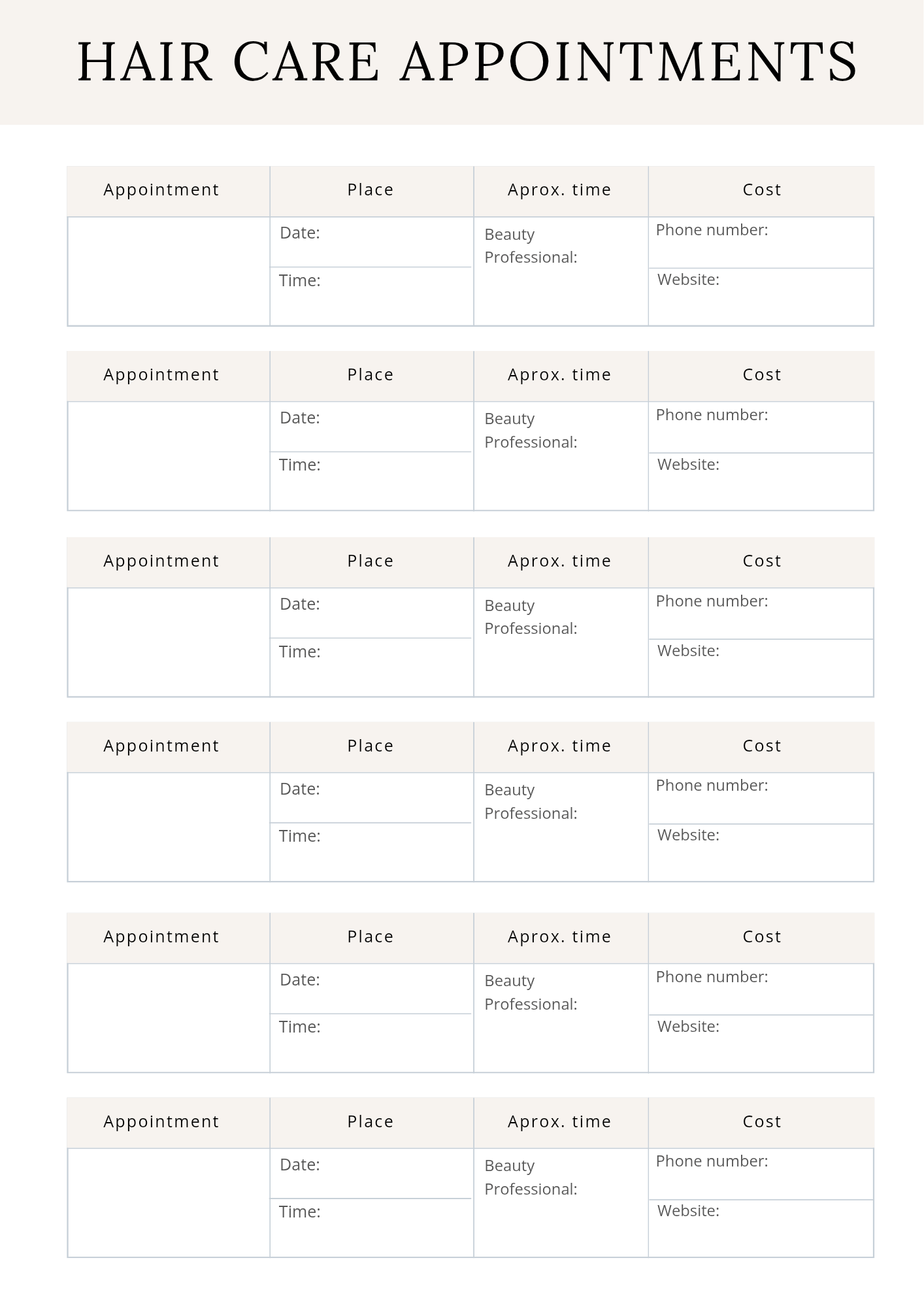 Self care planner - Thrive Together eBooks