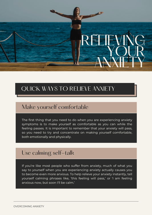 Overcoming Anxiety: A Practical Guide and Workbook - Thrive Together eBooks