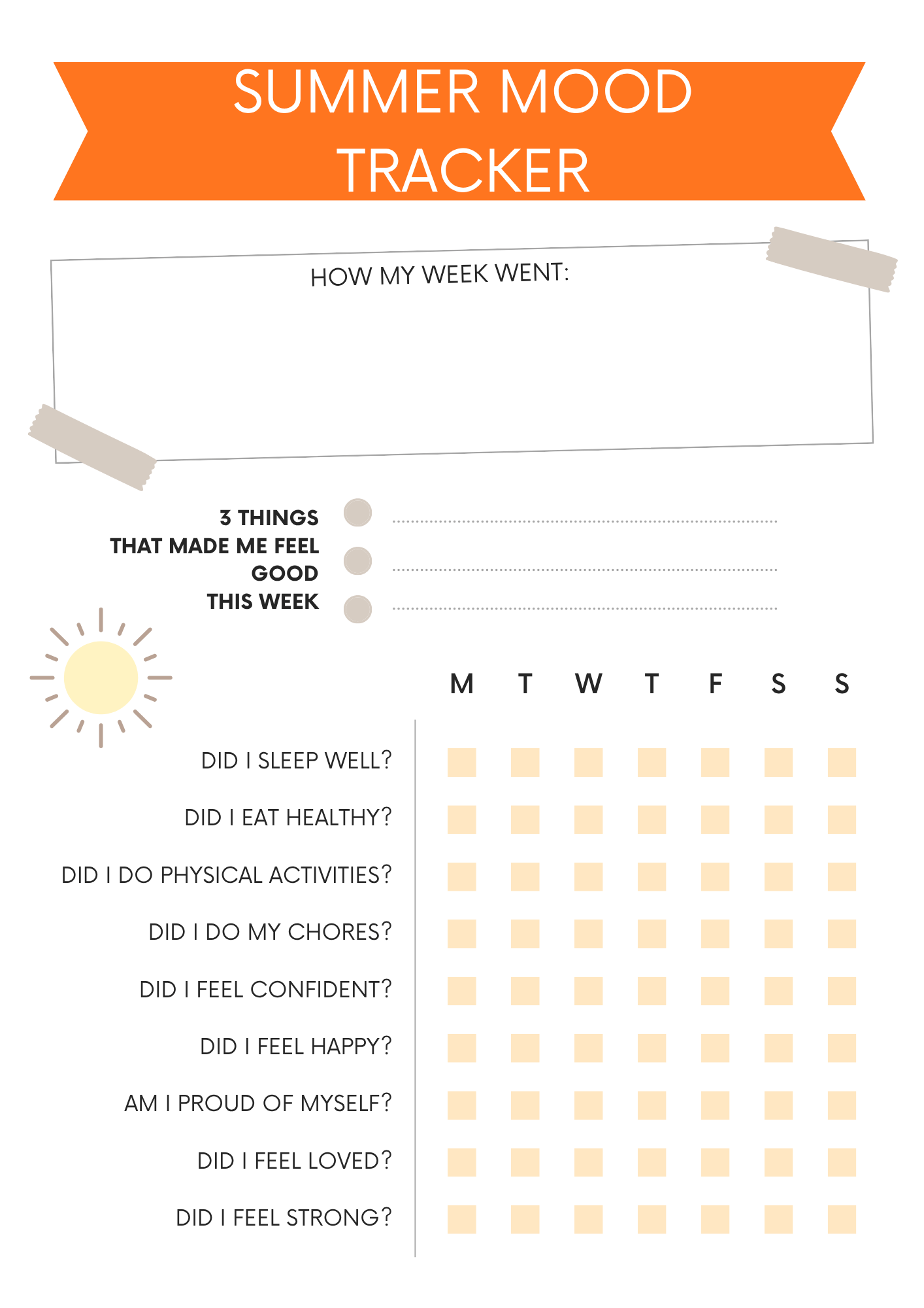 Kids summer planner - Thrive Together eBooks