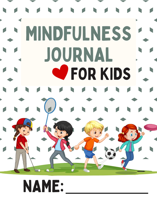 Mindfulness Journal for Kids - Style 2 - Digital Divas