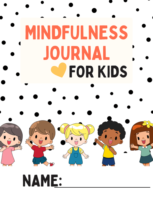 Mindfulness Journal for Kids - Style 1 - Digital Divas