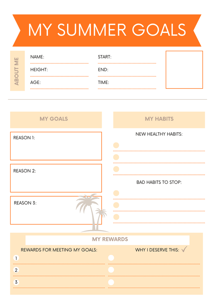 Kids summer planner - Thrive Together eBooks