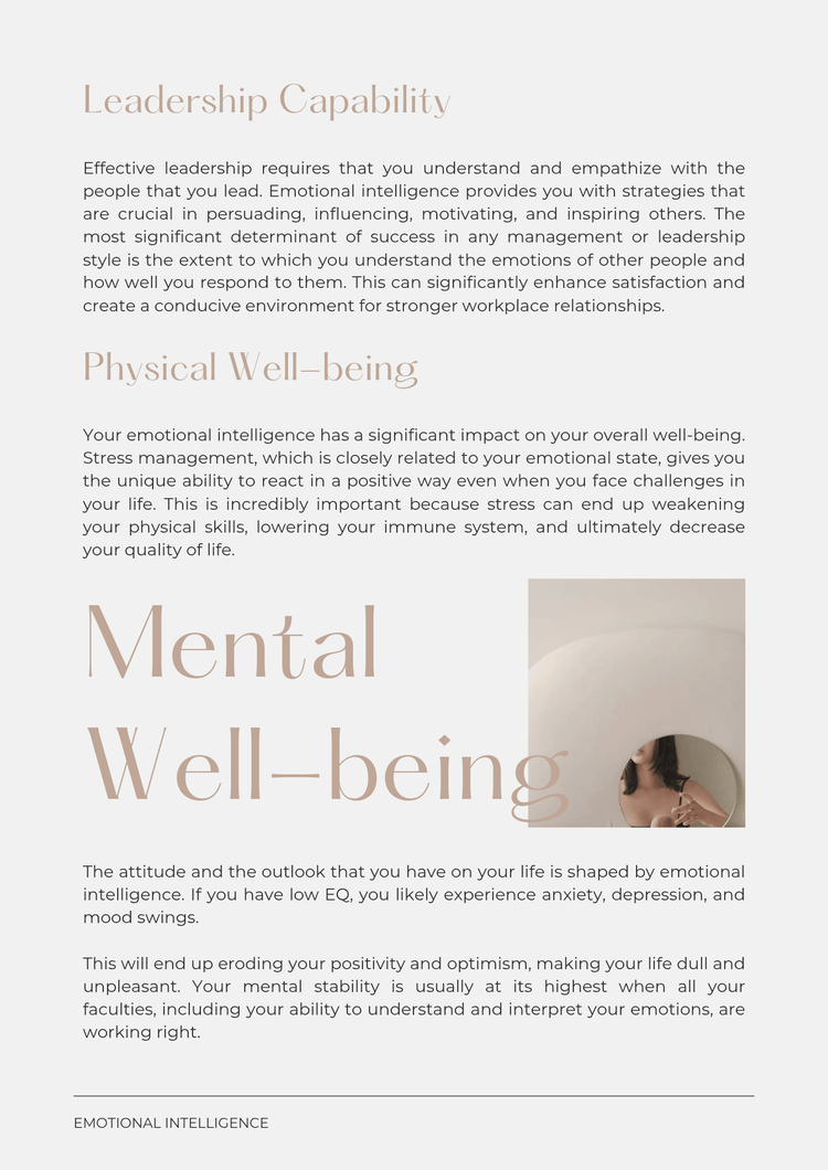 Emotional intelligence - Thrive Together eBooks