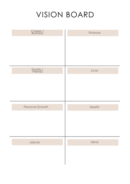 Manifestation planner - Thrive Together eBooks
