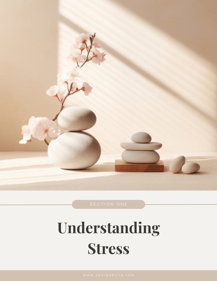 Stress management includes a FREE healthy living journal - Thrive Together eBooks