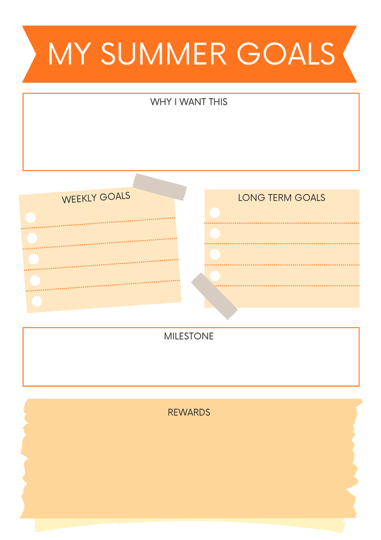 Kids summer planner - Thrive Together eBooks