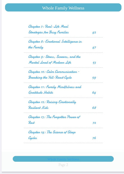 Practical wellness activities for families to build resilience and strengthen bonds
