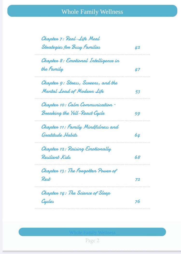 Practical wellness activities for families to build resilience and strengthen bonds