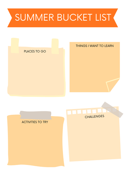 Kids summer planner - Thrive Together eBooks