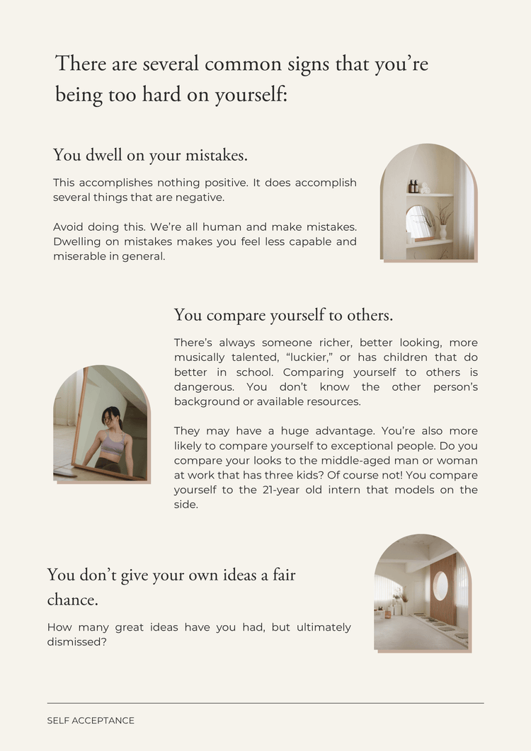 Self - Acceptance: How Compassion Frees You, Heals You, and Leads You to Radical Contentment (Ebook + Workbook) - Thrive Together eBooks