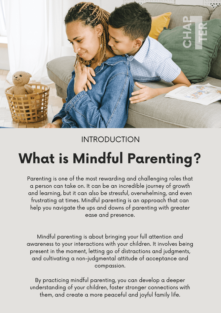 “The Mindful Parent: Discover the Secret to Calm, Connected, and Compassionate Parenting” - Thrive Together eBooks
