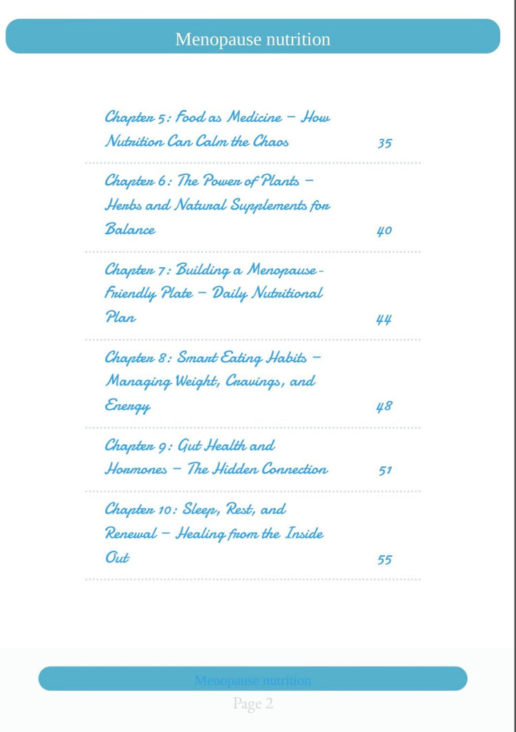 Hormone balance food guide