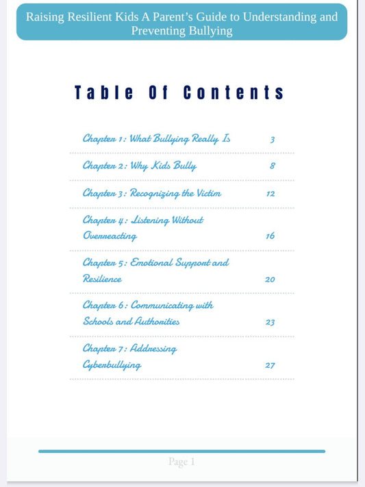 Raising Resilient Kids eBook